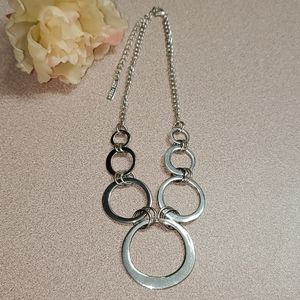 JOE FRESH silver tone necklace